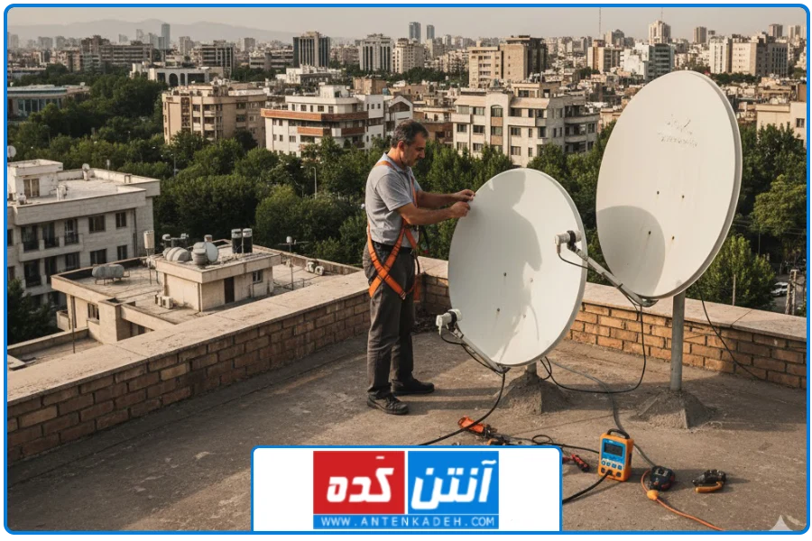 بند آغازین و اهمیت نصب | نصب ماهواره در جردن