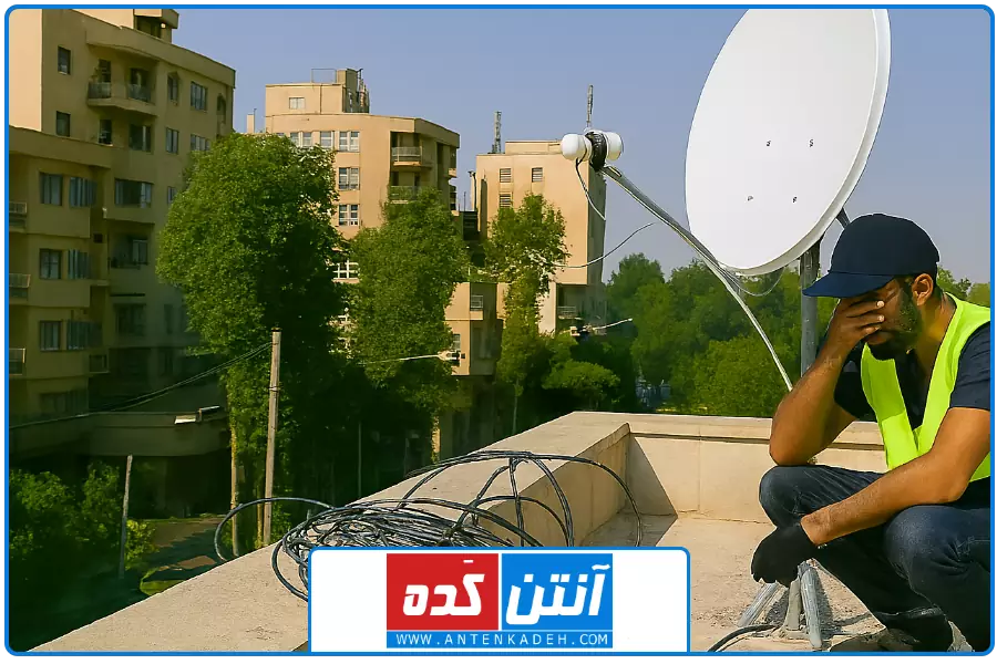چالش ها | نصب ماهواره در جردن