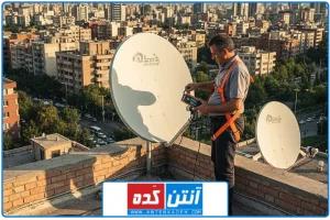 عکس شاخص | نصب ماهواره در جردن