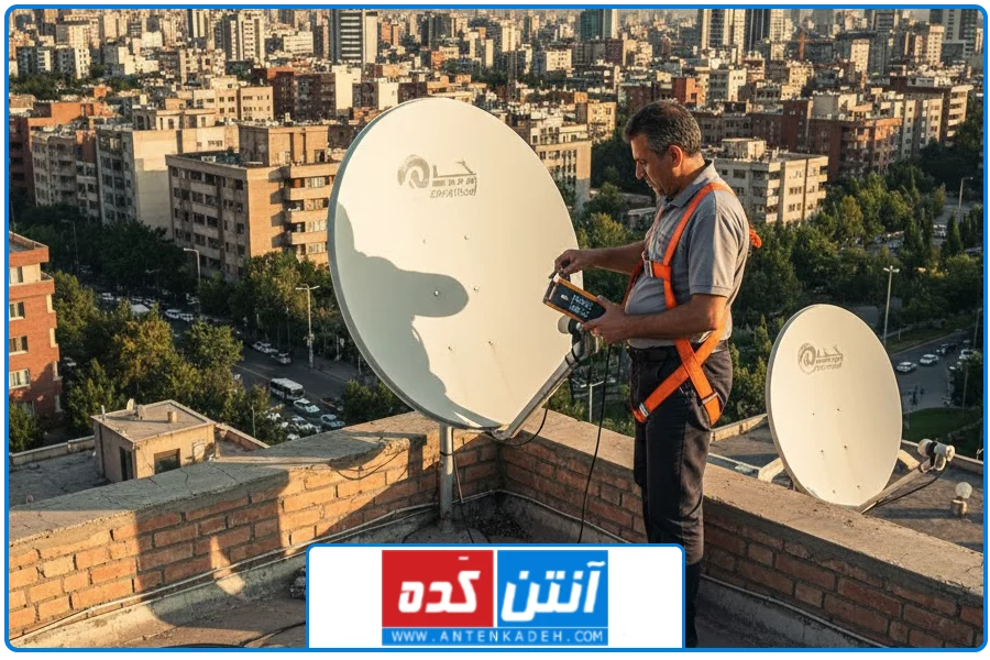 عکس شاخص | نصب ماهواره در جردن
