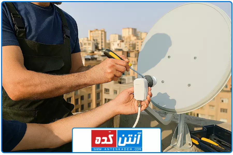 اهمیت موضوع و بند نخستین | تعمیر ماهواره در صادقیه