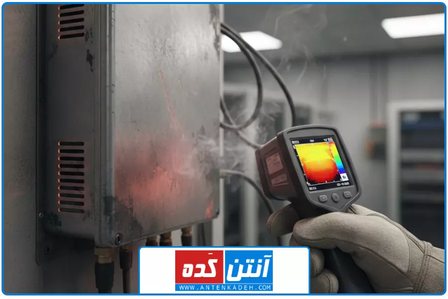 داغ شدن بیش از حد | تعویض بوستر آنتن