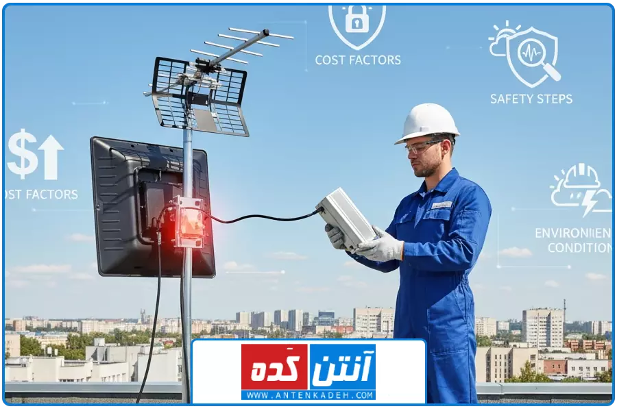 جمع بندی | تعویض بوستر آنتن