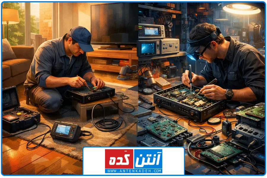 مکان | تعمیر رسیور در شهران