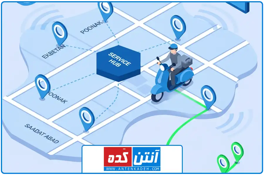 مناطق تهران | تعمیر رسیور استارمکس غرب تهران