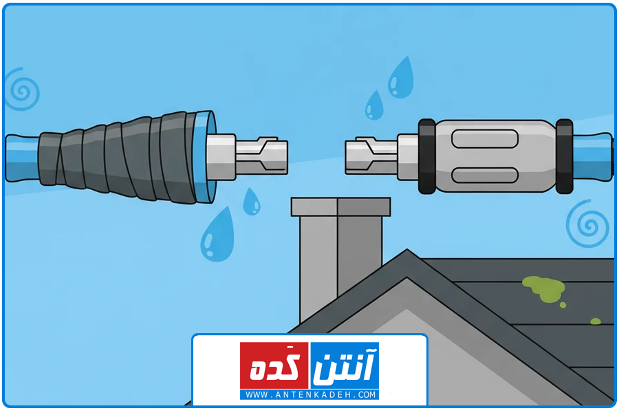 عایق در برابر رطوبت | نصب ماهواره در آپادانا