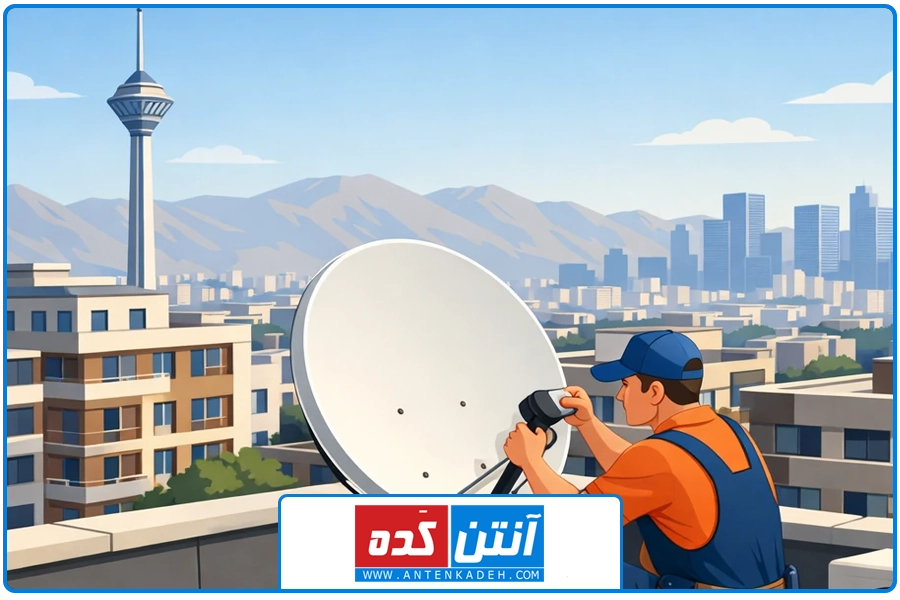بند نخستین | نصب ماهواره در صادقیه