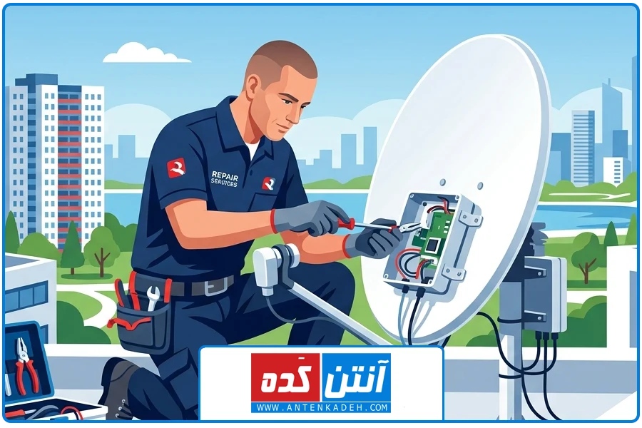 بند پایانی |  تعمیر رسیور در چیتگر