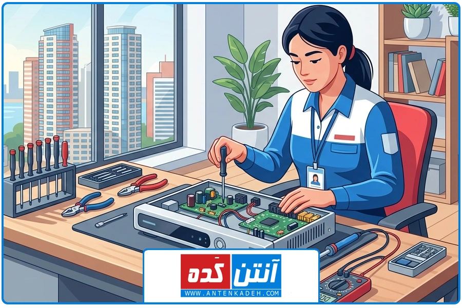 تصویر شاخص |  تعمیر رسیور در چیتگر