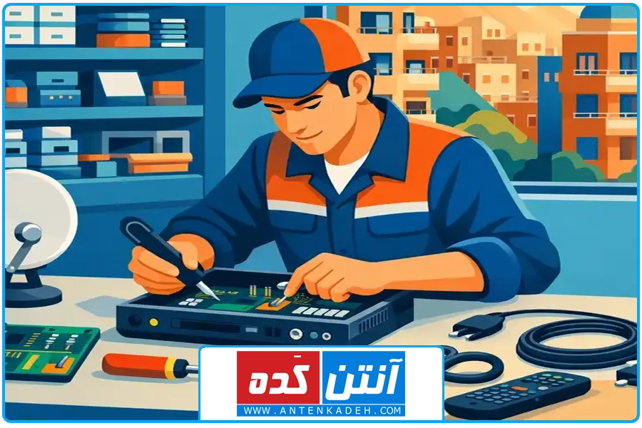 تصویر شاخص | تعمیر رسیور در مرزداران