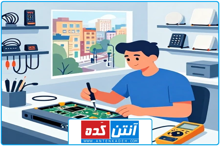 افت کیفیت | تعمیر رسیور در مرزداران