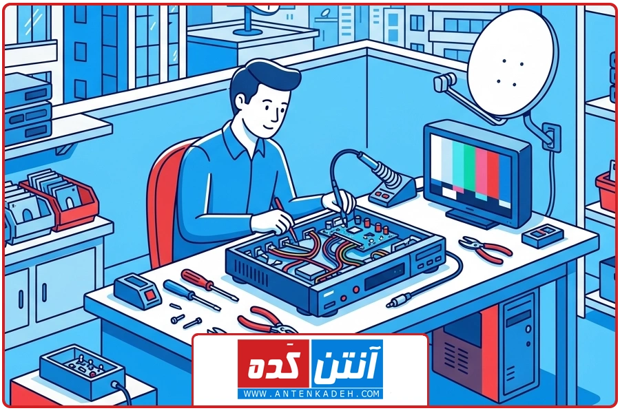 بند پایانی | تعمیر رسیور در شهرک نفت
