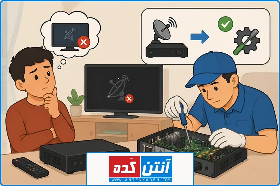 تعمیر رسیور شهرک غرب | چه زمانی رسیور نیاز به تعمیر تخصصی دارد؟