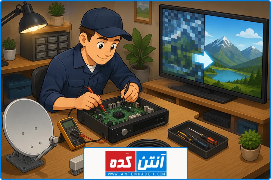تعمیر رسیور در کن | جمعبندی