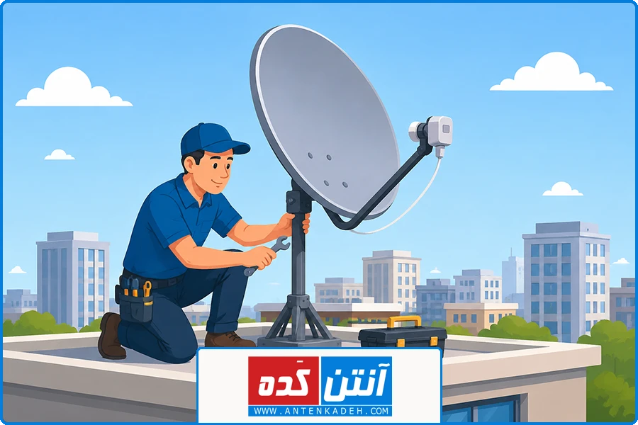 نصب ماهواره در شهرک غرب | نصب ماهواره در شهرک غرب؛ راهنمای انتخاب نصاب حرفه‌ای