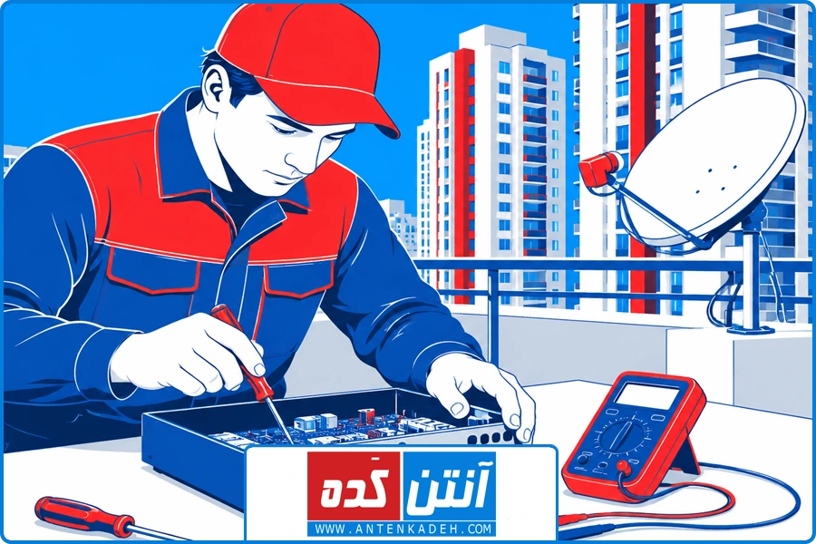 بند پایانی | تعمیر رسیور مجتمع غرب تهران