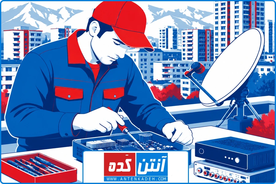 تفاوت خدمات | تعمیر رسیور مجتمع غرب تهران