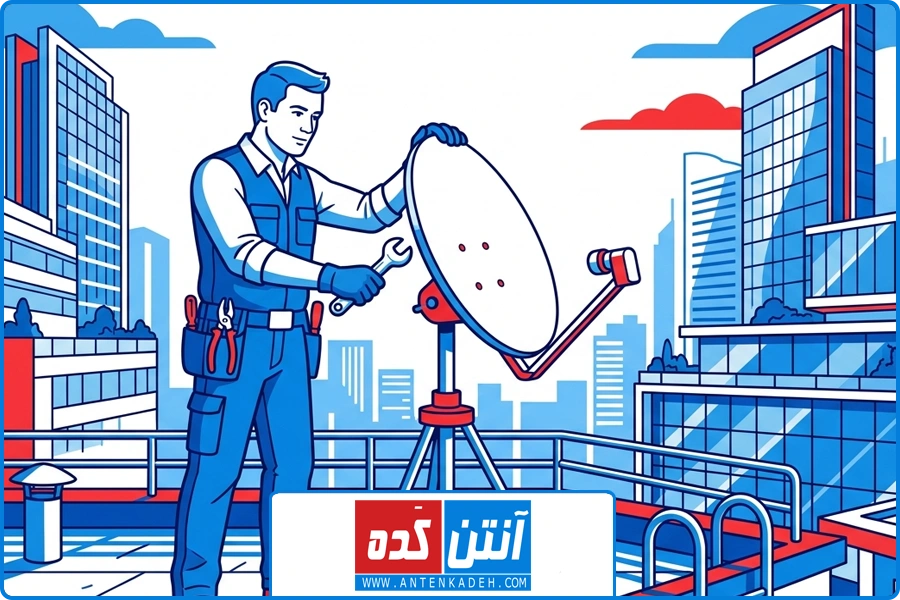 بررسی هزینه ها | نصاب ماهواره کامرانیه