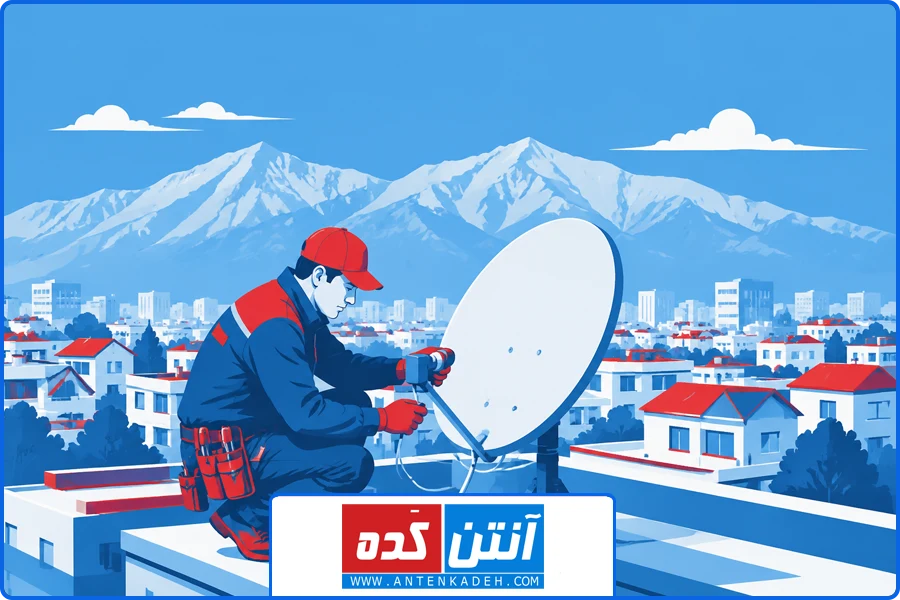 تعمیر ماهواره غرب | تعمیر ماهواره غرب تهران