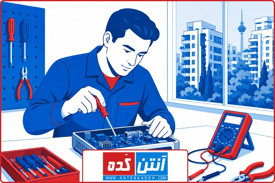 اشتباهات تعمیر | تعمیر رسیور در قیطریه